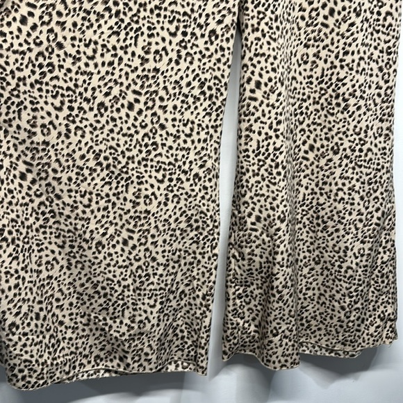 SHEIN Leopard Print High-Waisted Flowy Pants – Size M - Picture 5 of 10